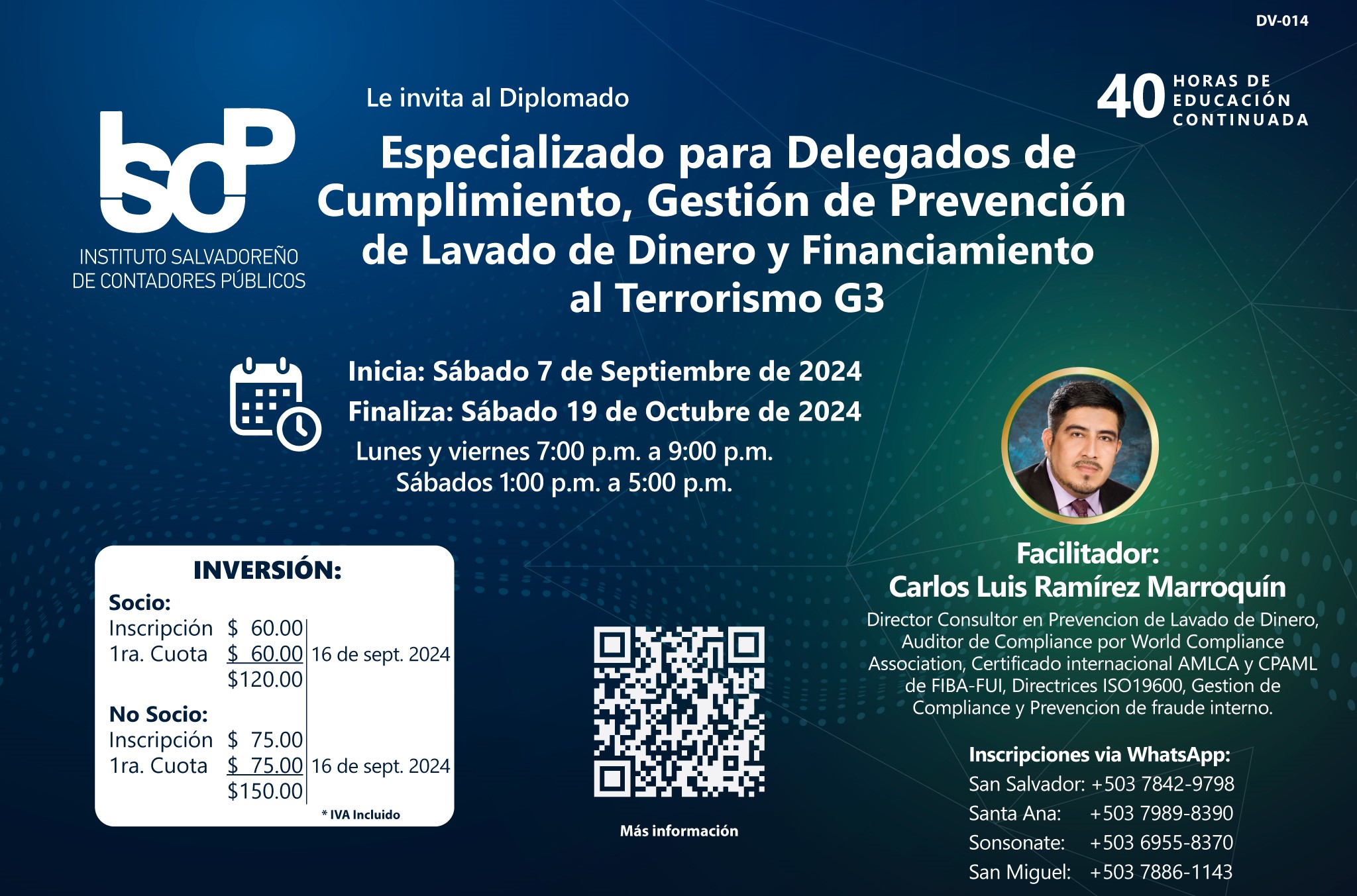 Diplomado Especializado para Delegados de Cumplimiento, Gestión de