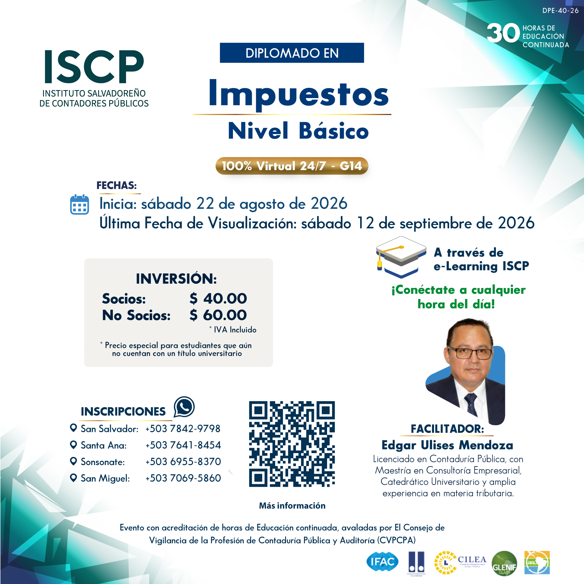 Diplomado en Impuestos Nivel Básico G14