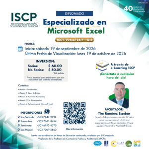 Diplomado Especializado en Microsoft Excel G15