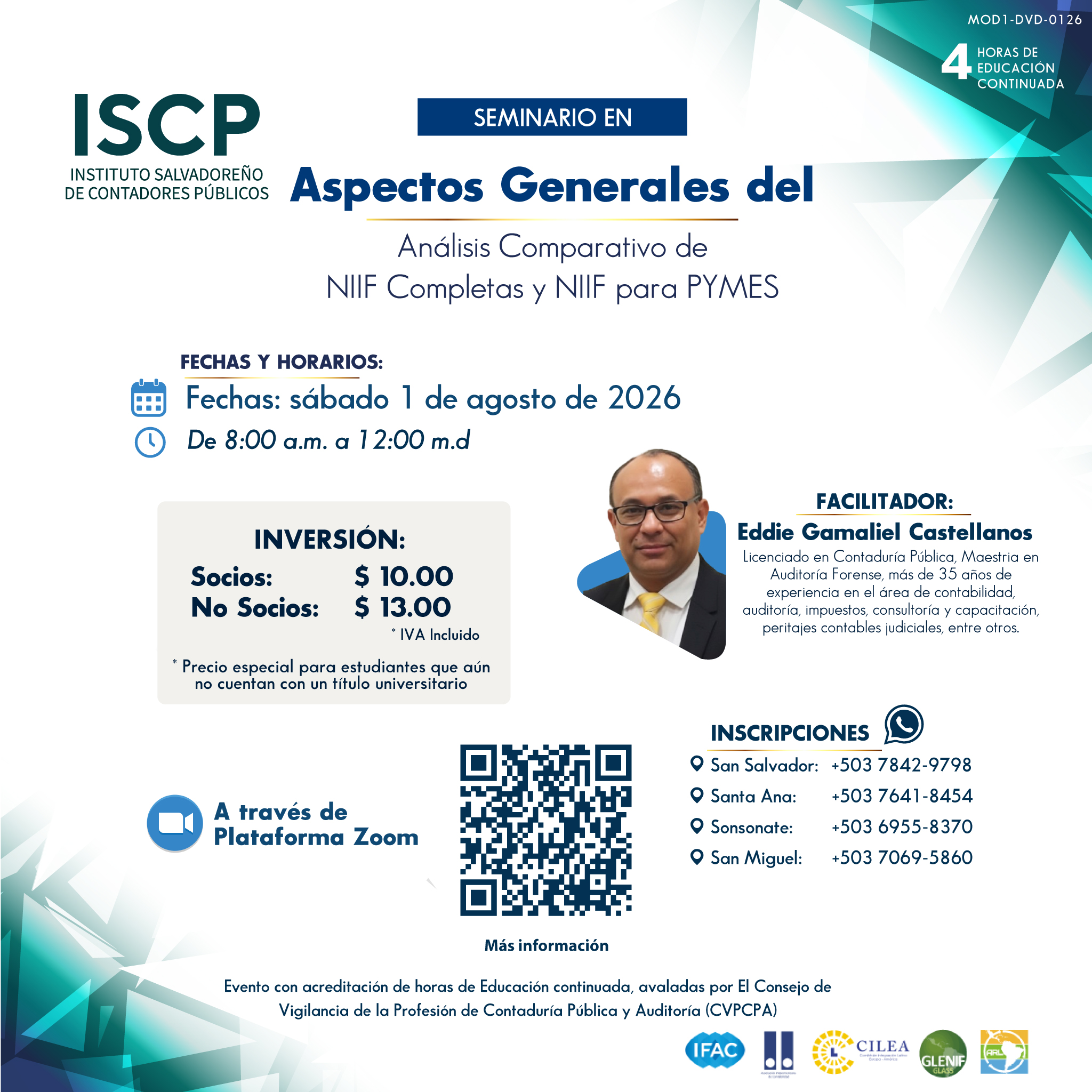 Seminario Aspectos Generales del Analisís Comparativo de NIIF Completas y NIIF para las PYMES
