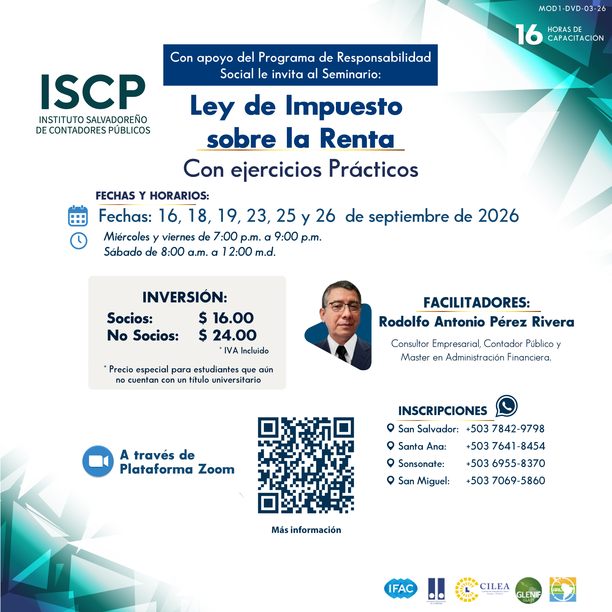Seminario Ley de Impuesto sobre la Renta con Ejercicios Prácticos