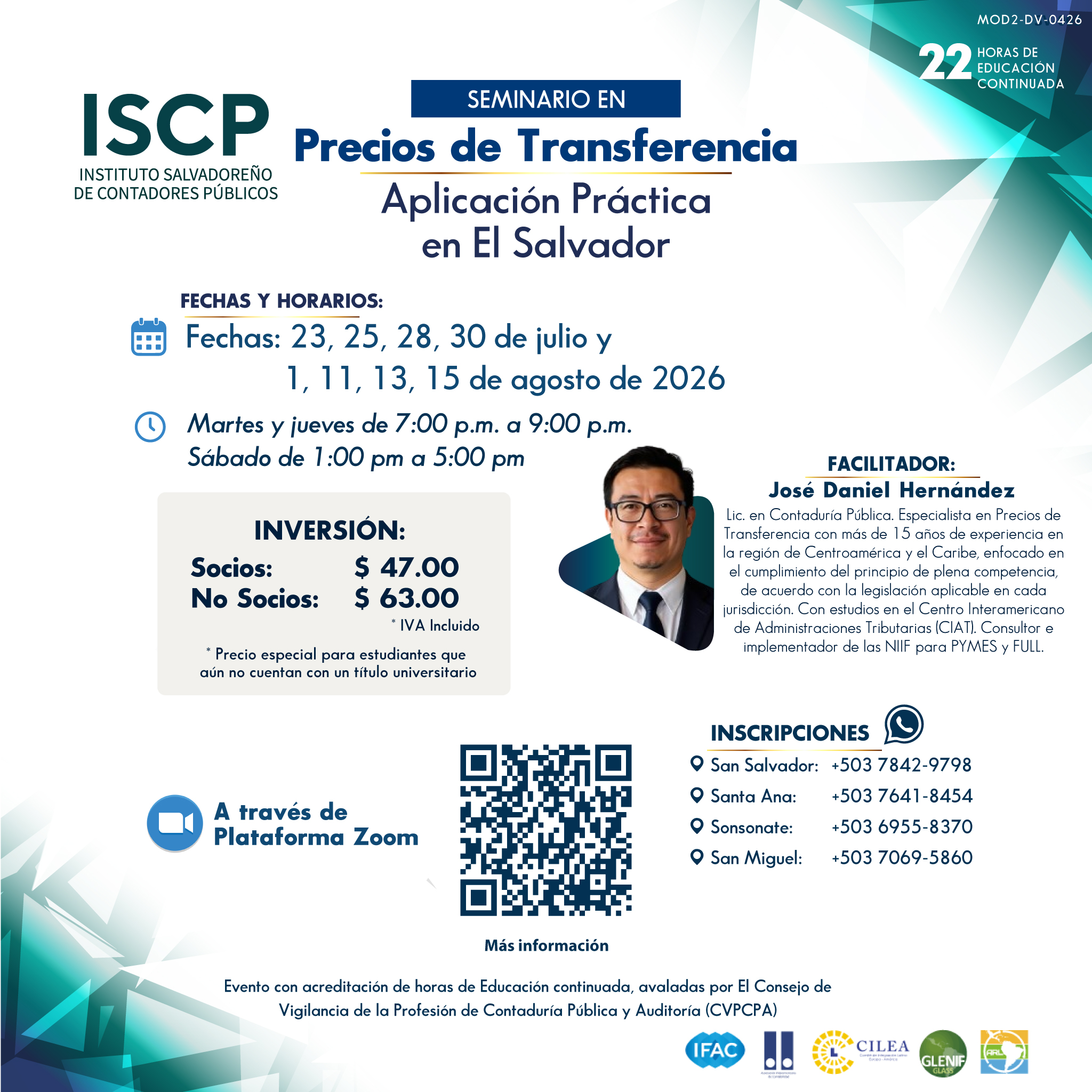 Seminario en Precios de Transferencia Aplicación Práctica en El Salvador