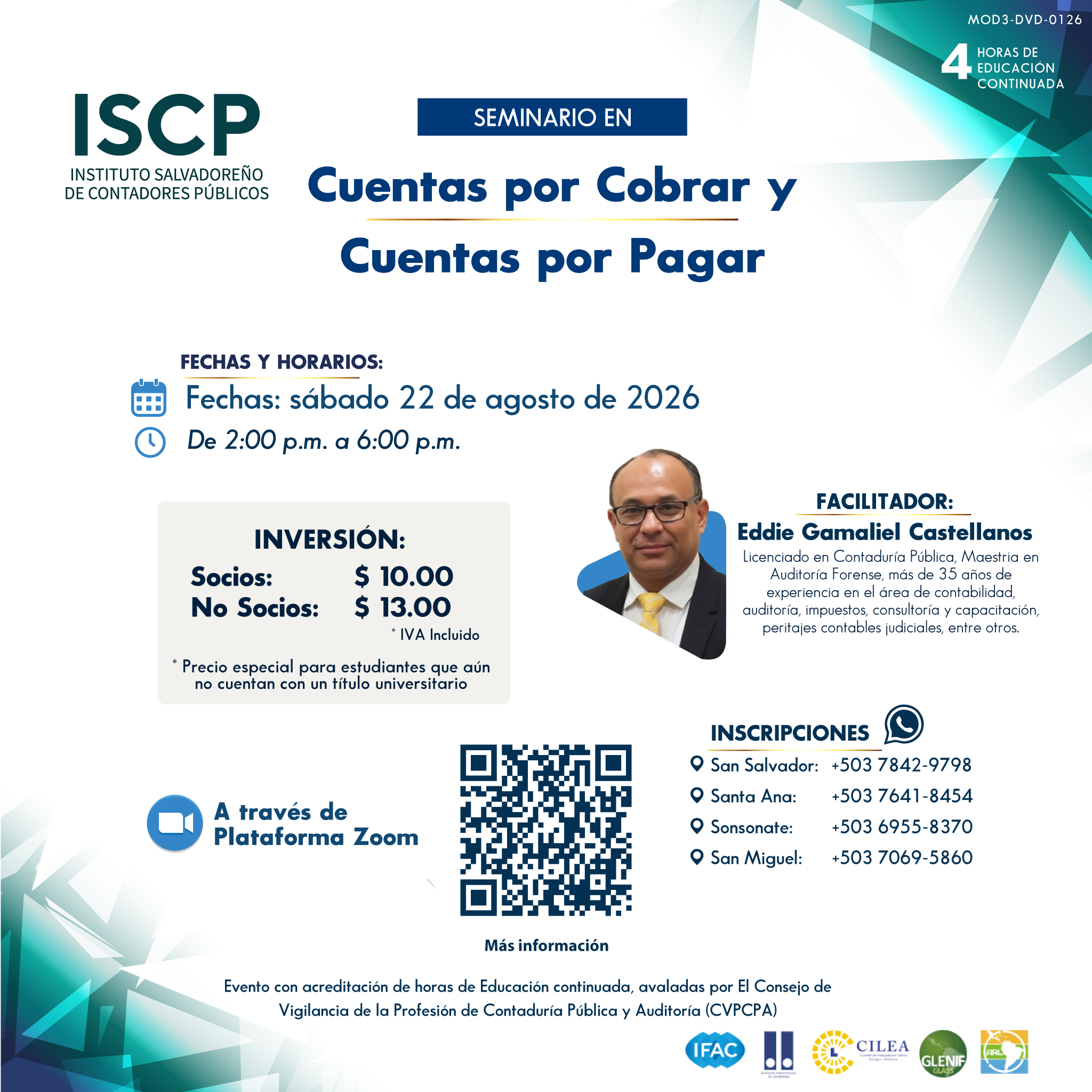 Seminario Cuentas por Cobrar y Cuentas por Pagar