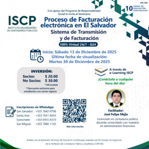 Seminario Facturación electrónica en El Salvador Sistema de Transmision y de Facturación G24