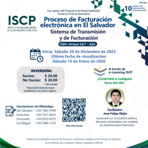 Seminario Facturación electrónica en El Salvador Sistema de Transmision y de Facturación G25