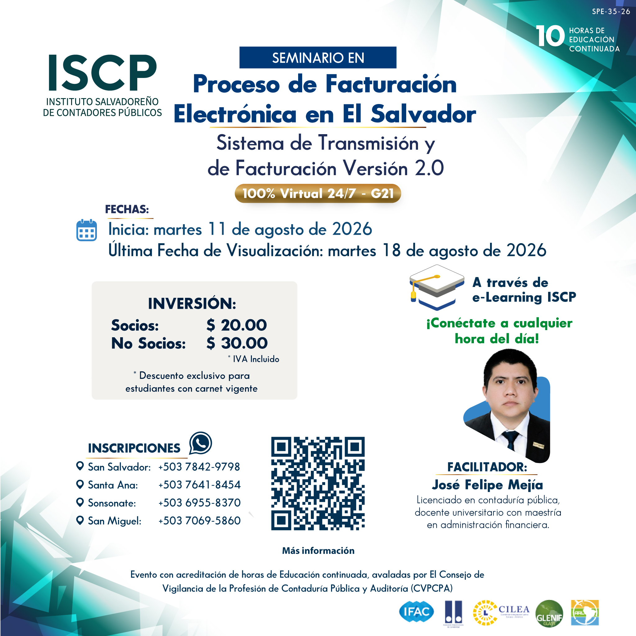 Seminario Facturación electrónica en El Salvador Sistema de Transmisión y de Facturación Versión 2.0 - G21