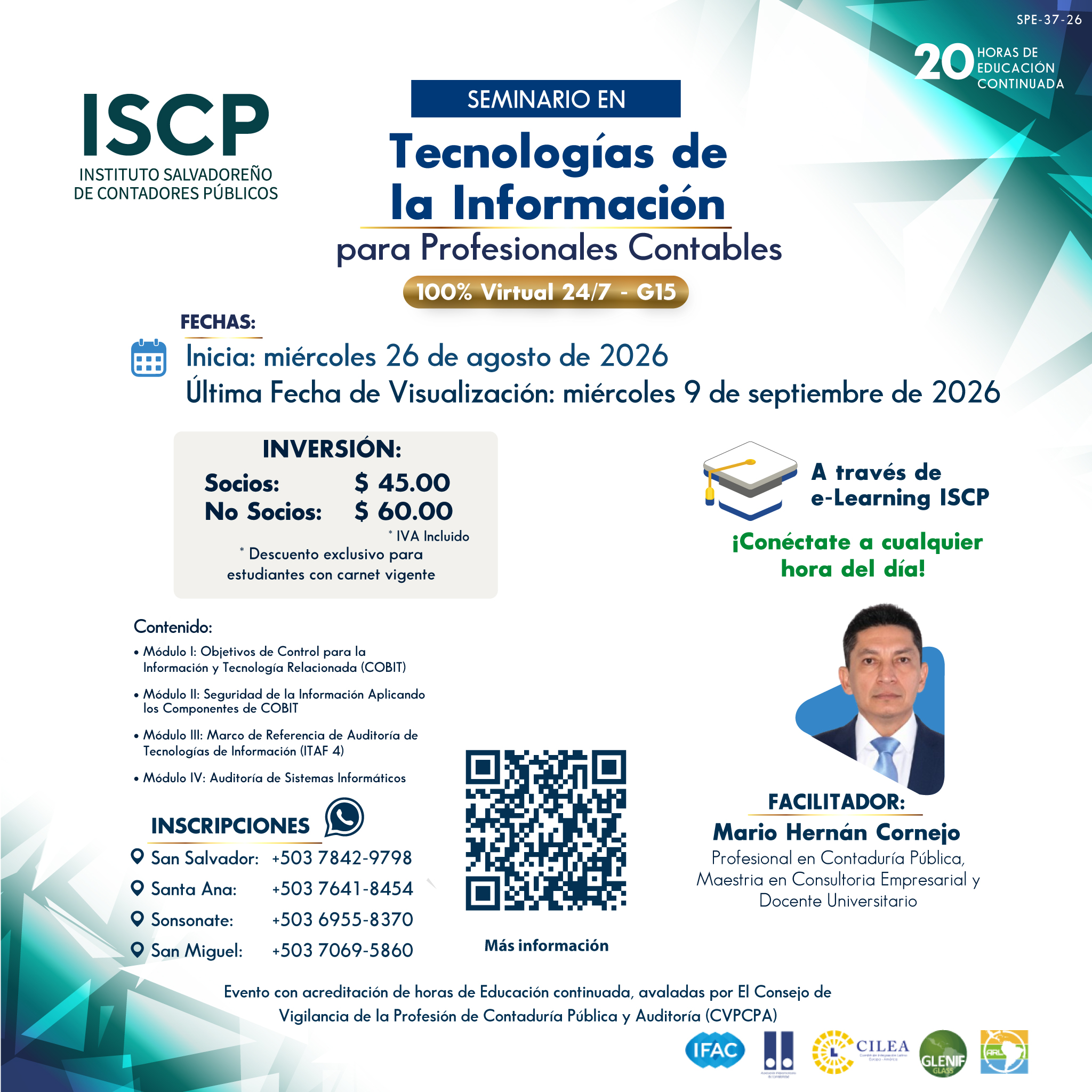 Seminario Tecnologías de la Información para Profesionales Contables G15