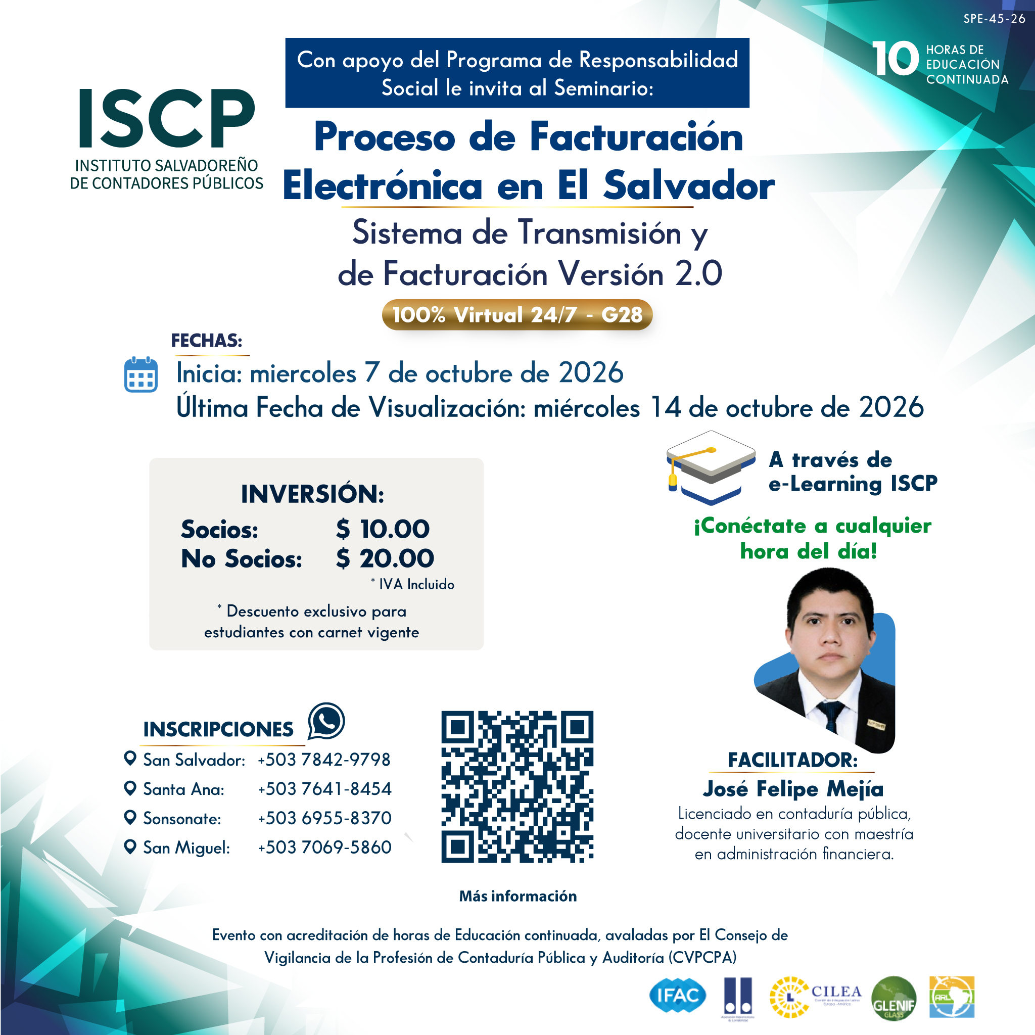 Seminario Facturación electrónica en El Salvador Sistema de Transmisión y de Facturación Versión 2.0 - G28