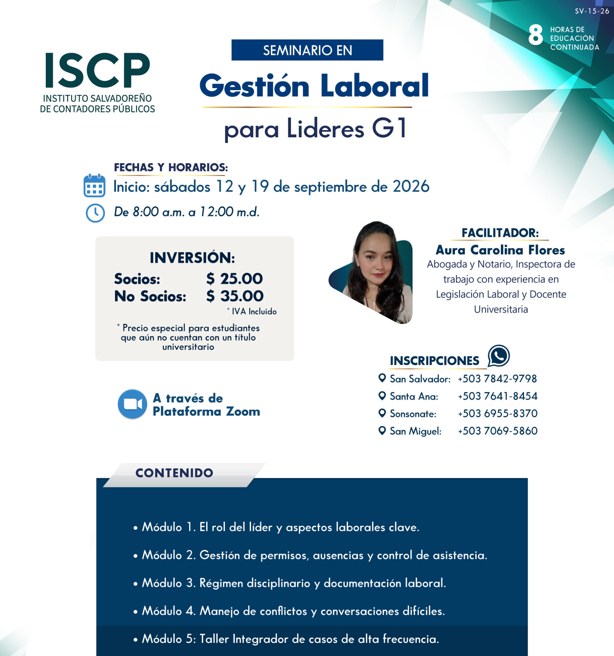 Seminario Gestion Laboral para Lideres G1
